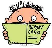 Scary Report Card