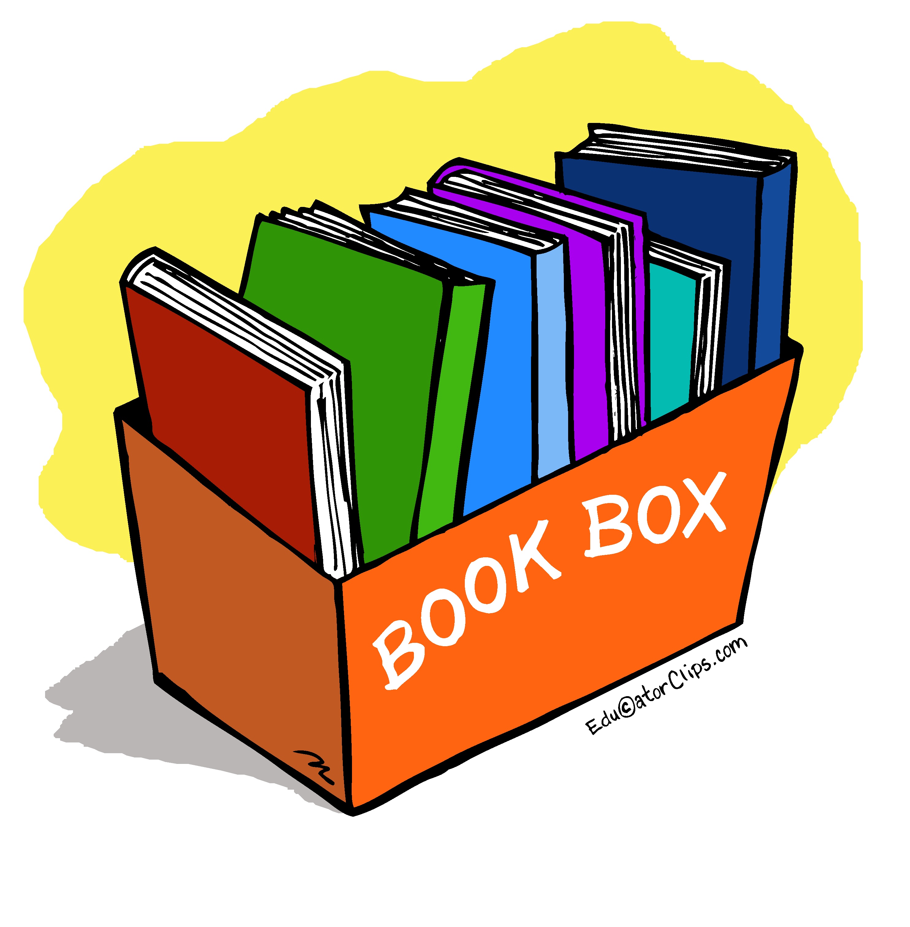 Book Box Clip Art