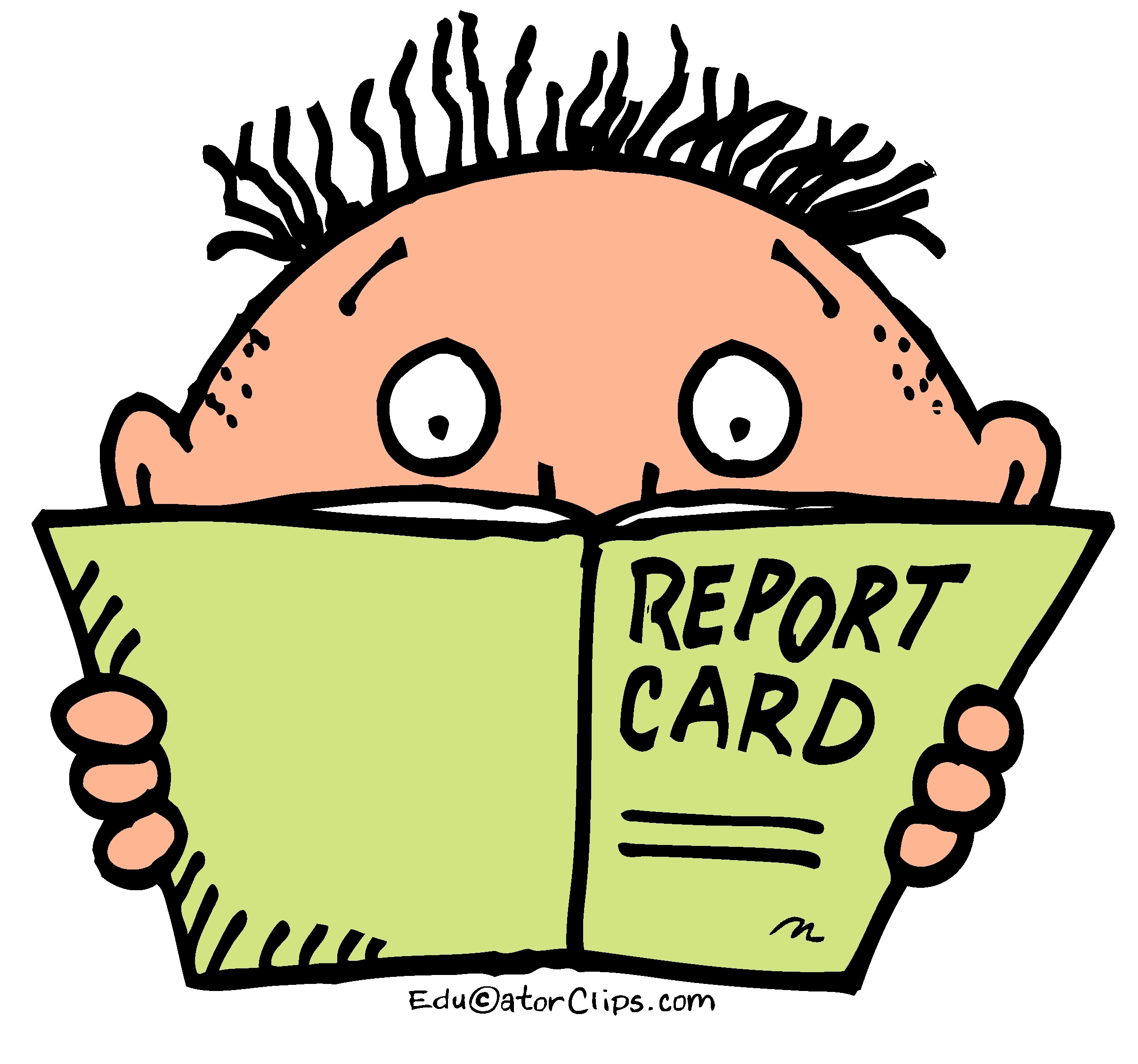 Scary Report Card