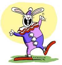 funny bunny clip art link thumbnail