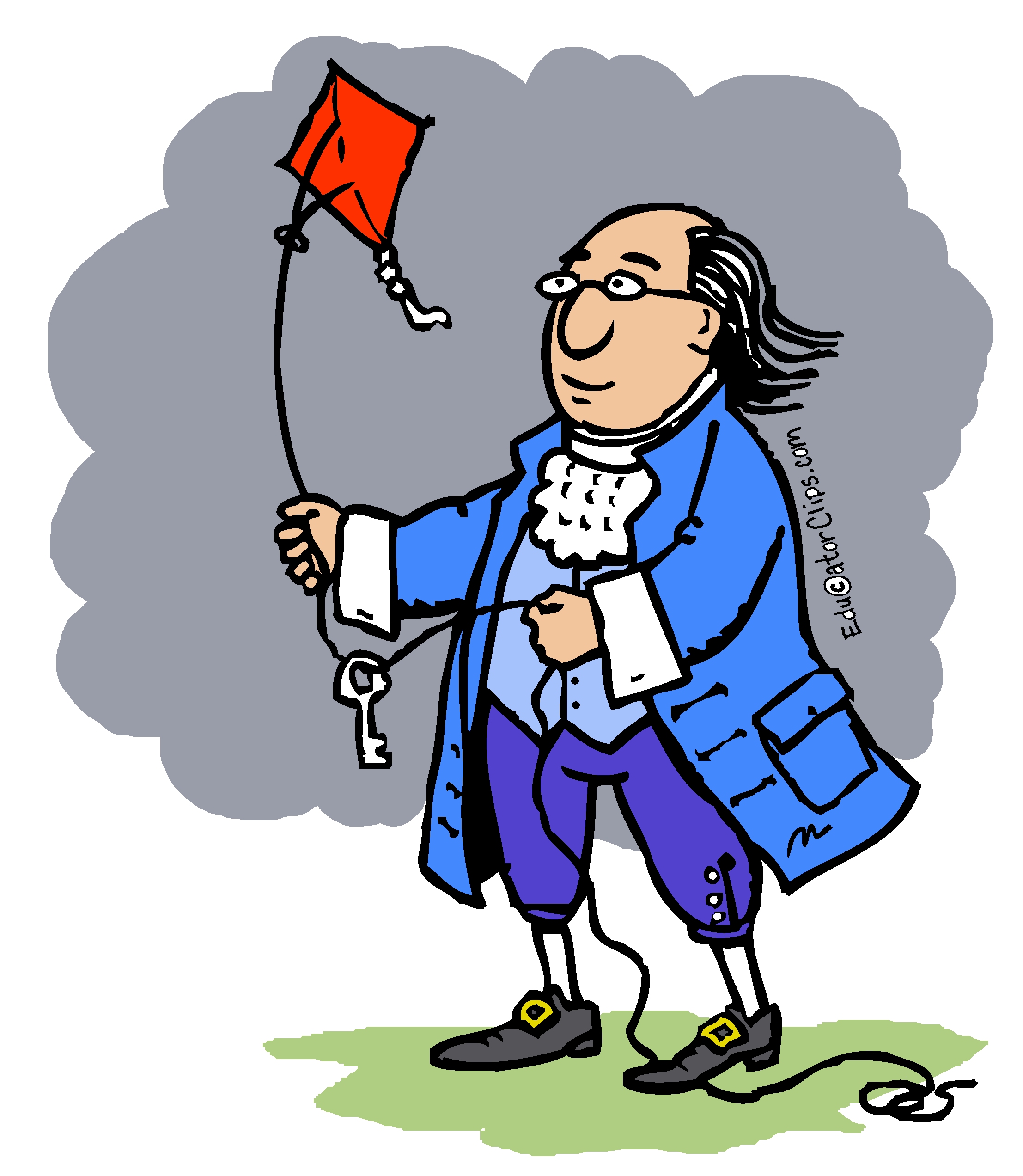 Clipart Ben Franklin