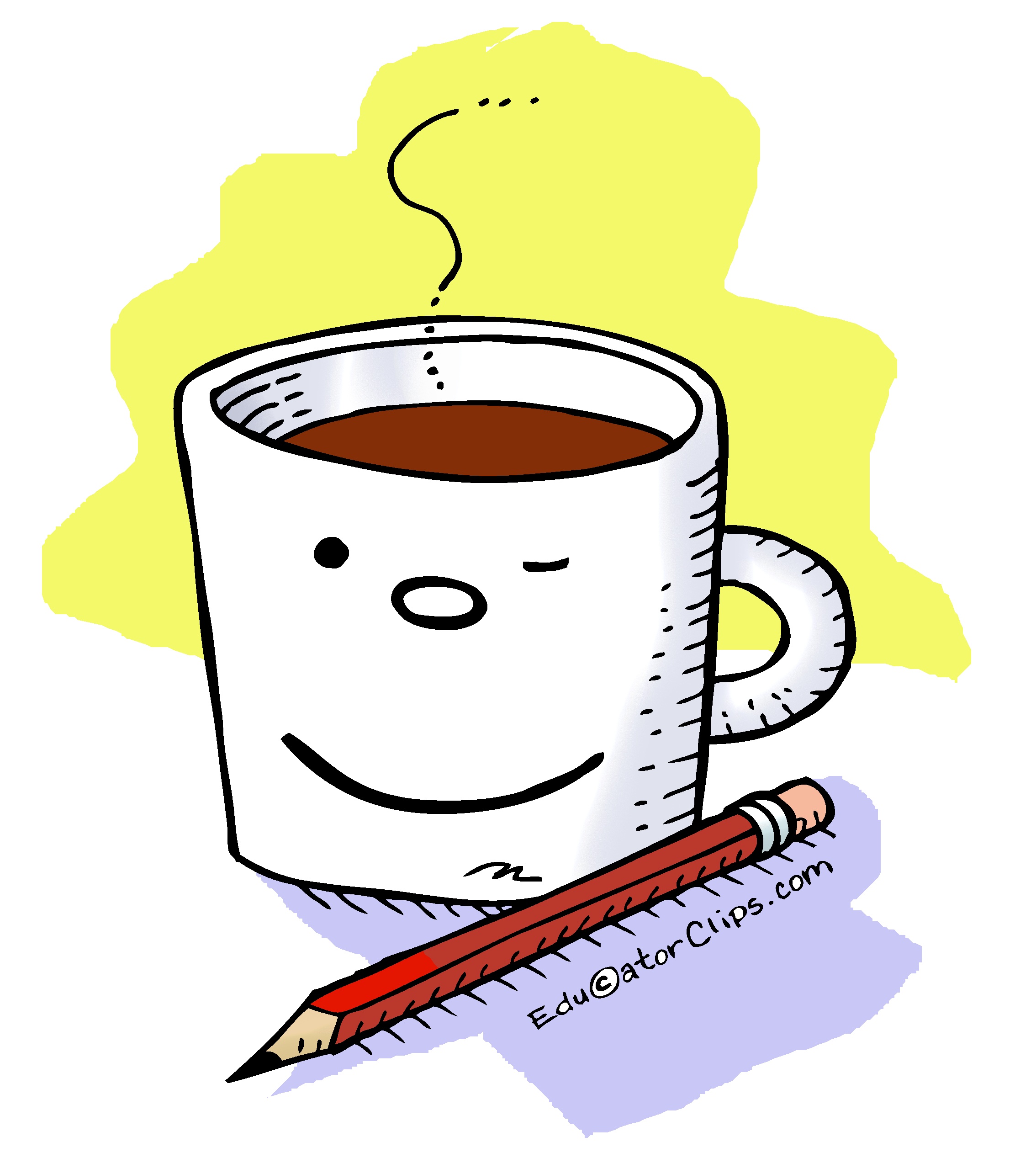 Coffee Mug Clip Art, happy coffee cup,morning mocha,cup of Joe