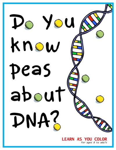 Activity book about DNA and genomic science