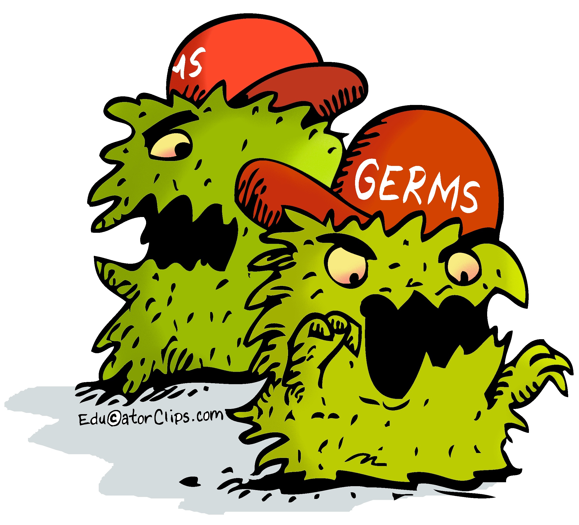 Germs Clip Art,pathogens clip art,illness