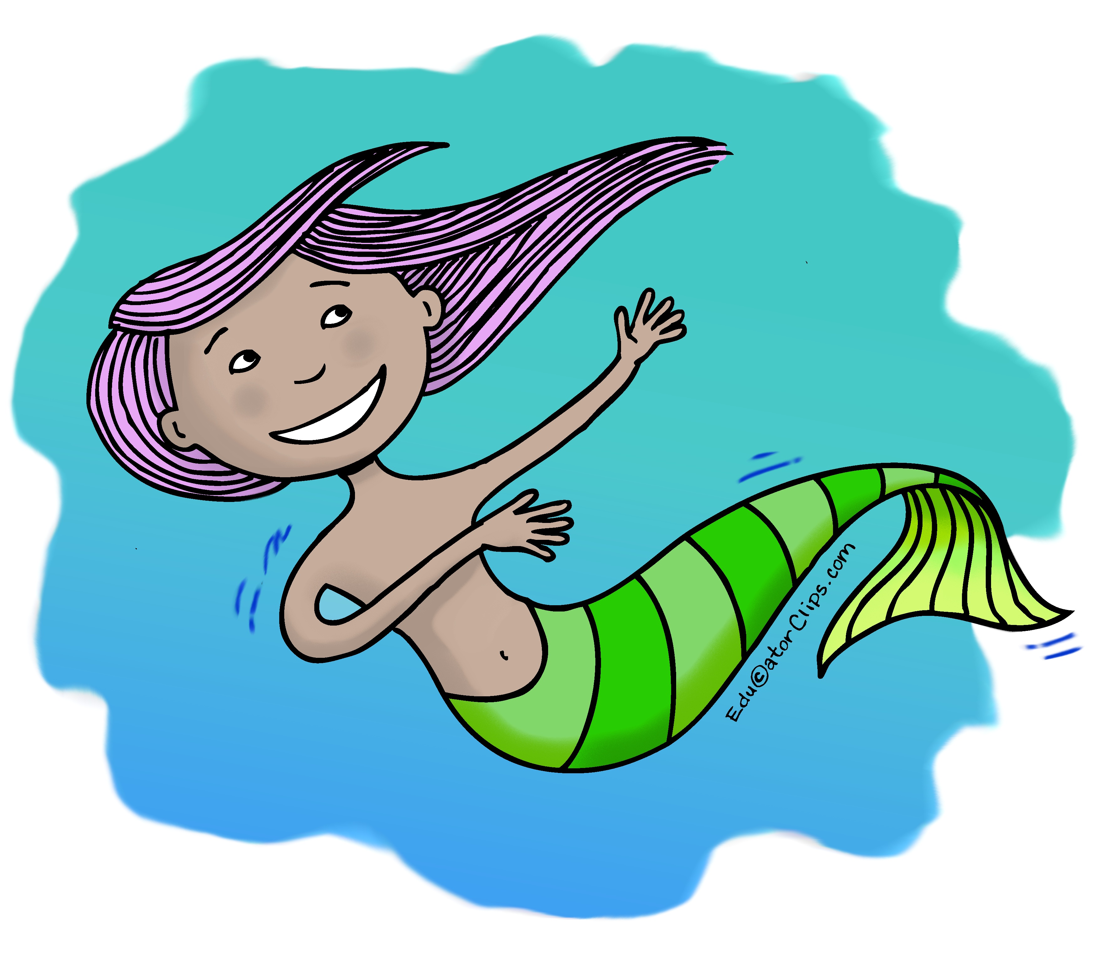 Little Mermaid Clip Art,mermaid,mergirl,sea girl, ocean girl,lil mermaid,mermaiden,werlady,ocean fairy,mermaid magic