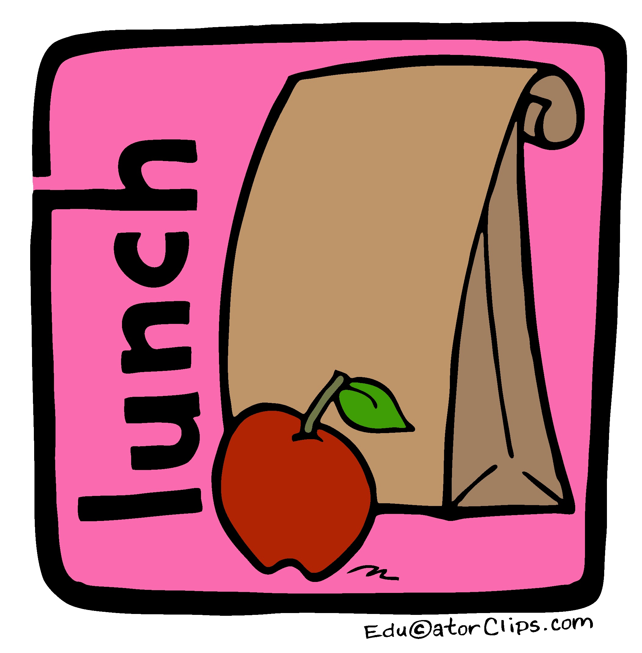 Lunch in Box Clip Art