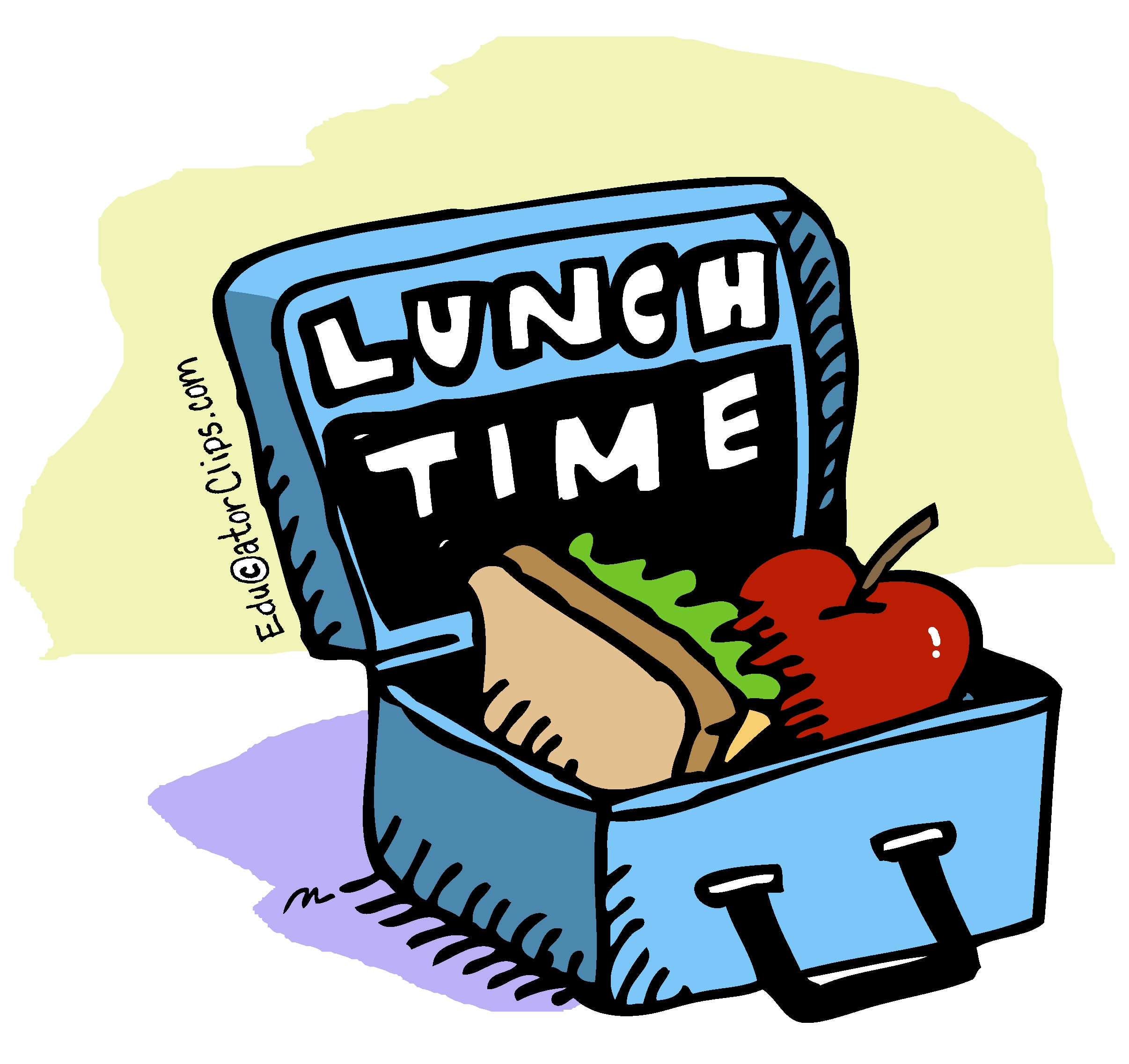lunch break clock