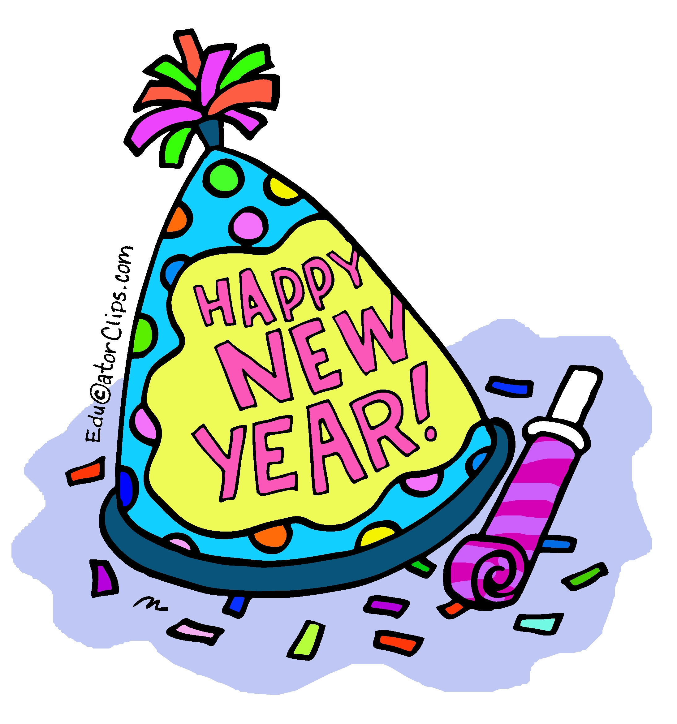 Top 97+ Images new years clip art pictures Superb