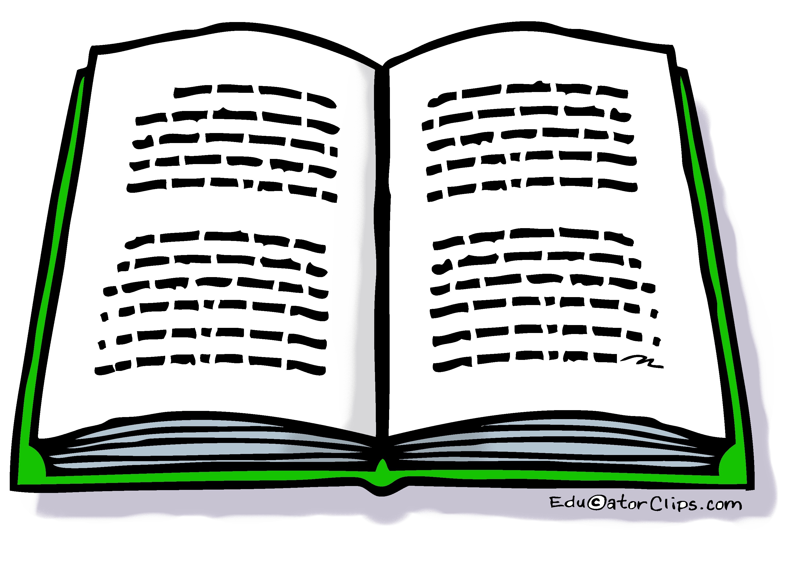 Open Book Clipart Open Book Clipart