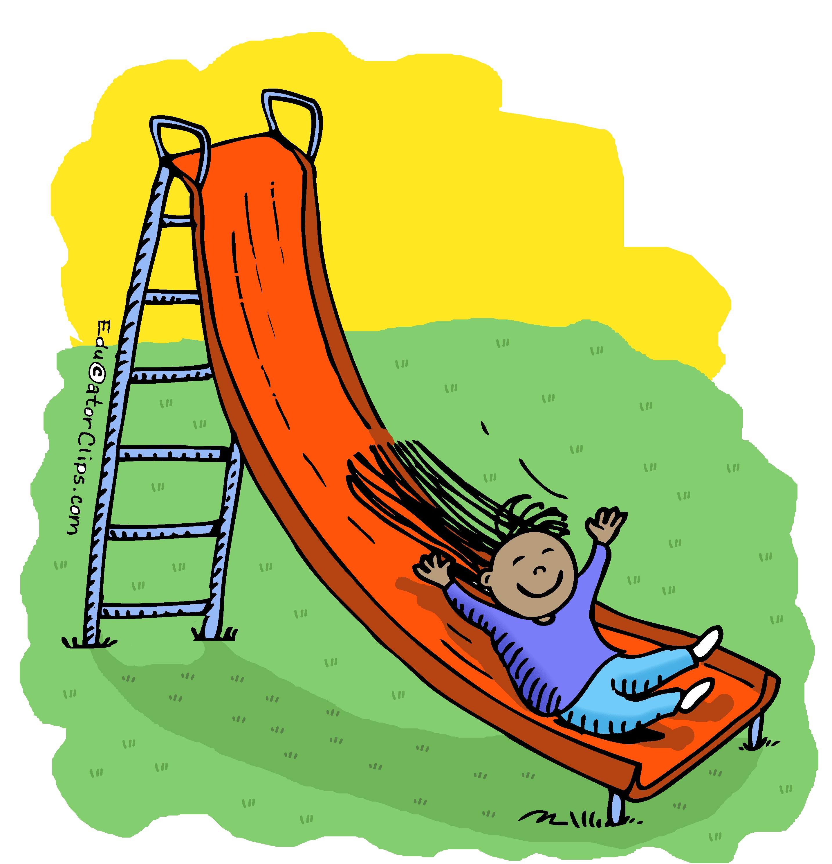 Playground Slide Clip Art