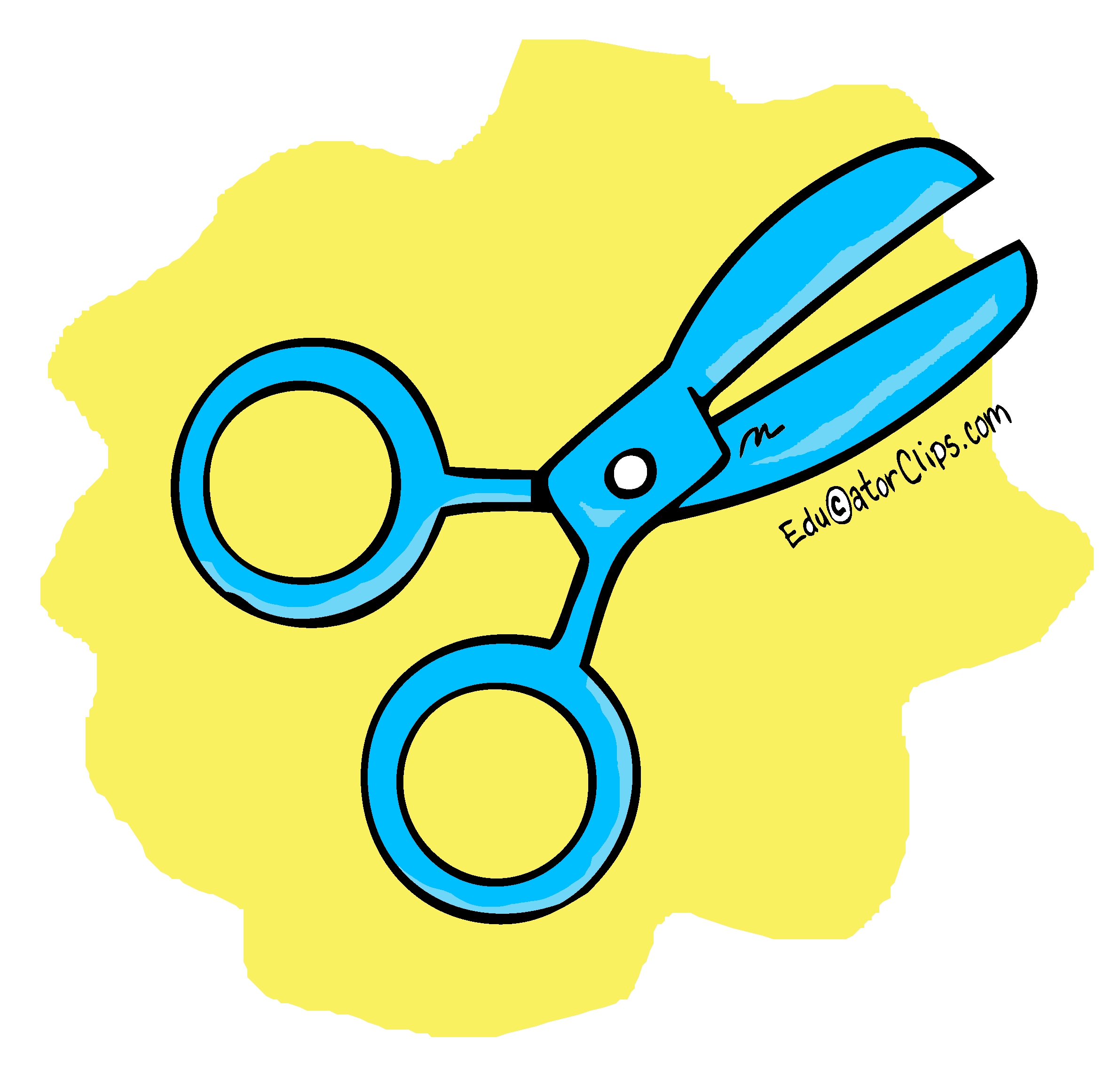 Safety Scissors Clip Art