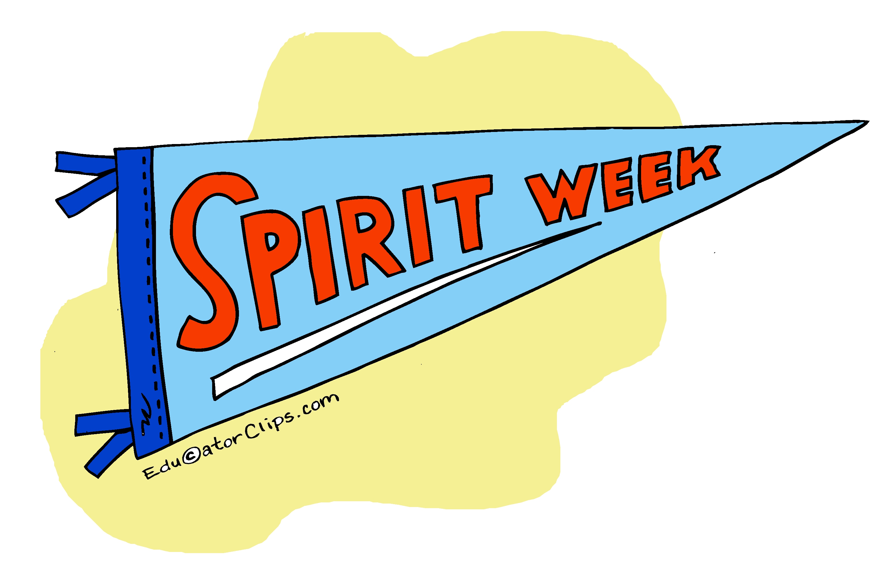 spirit week clipart