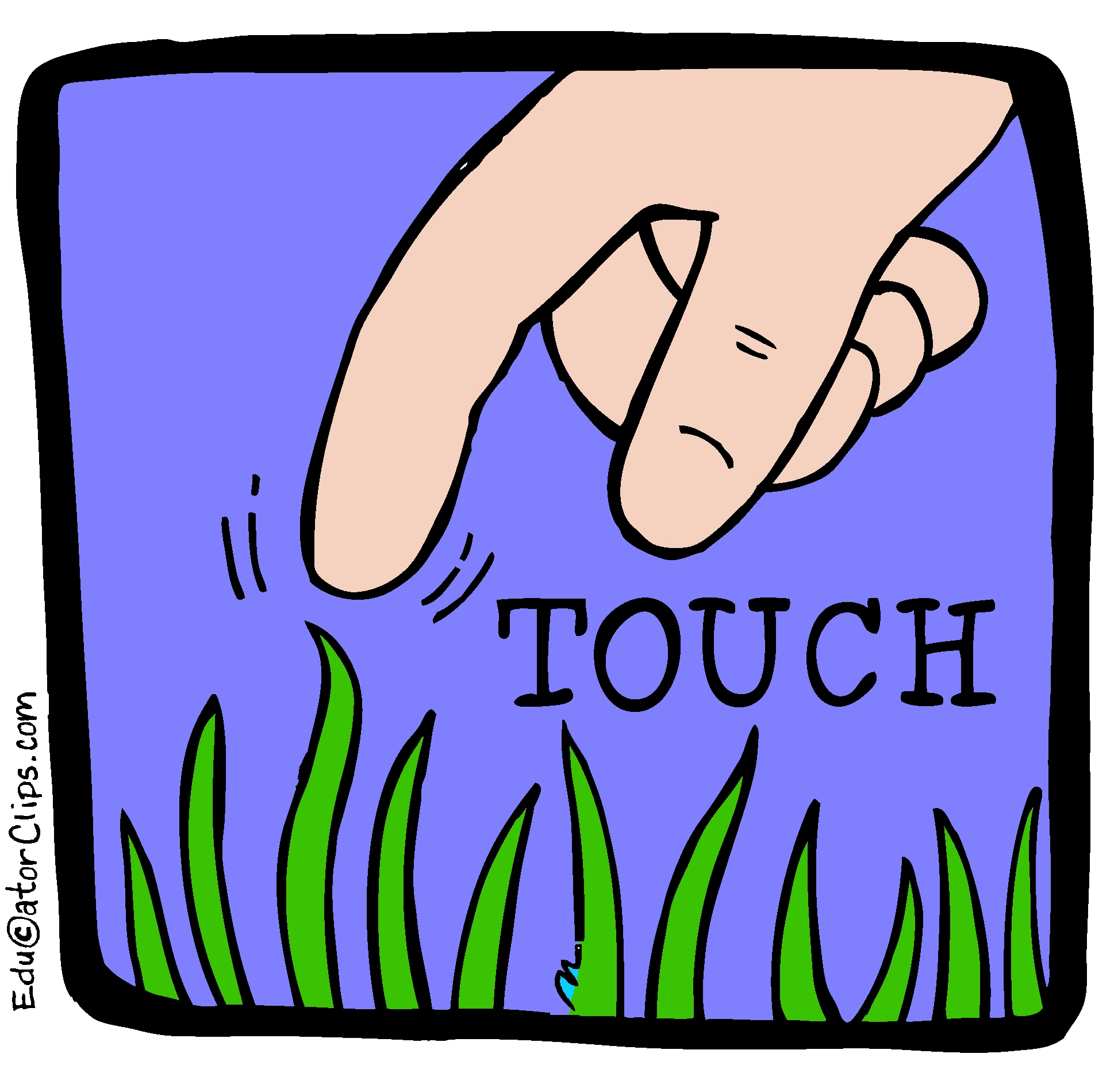 Touch Clip Art, 5 senses clip art