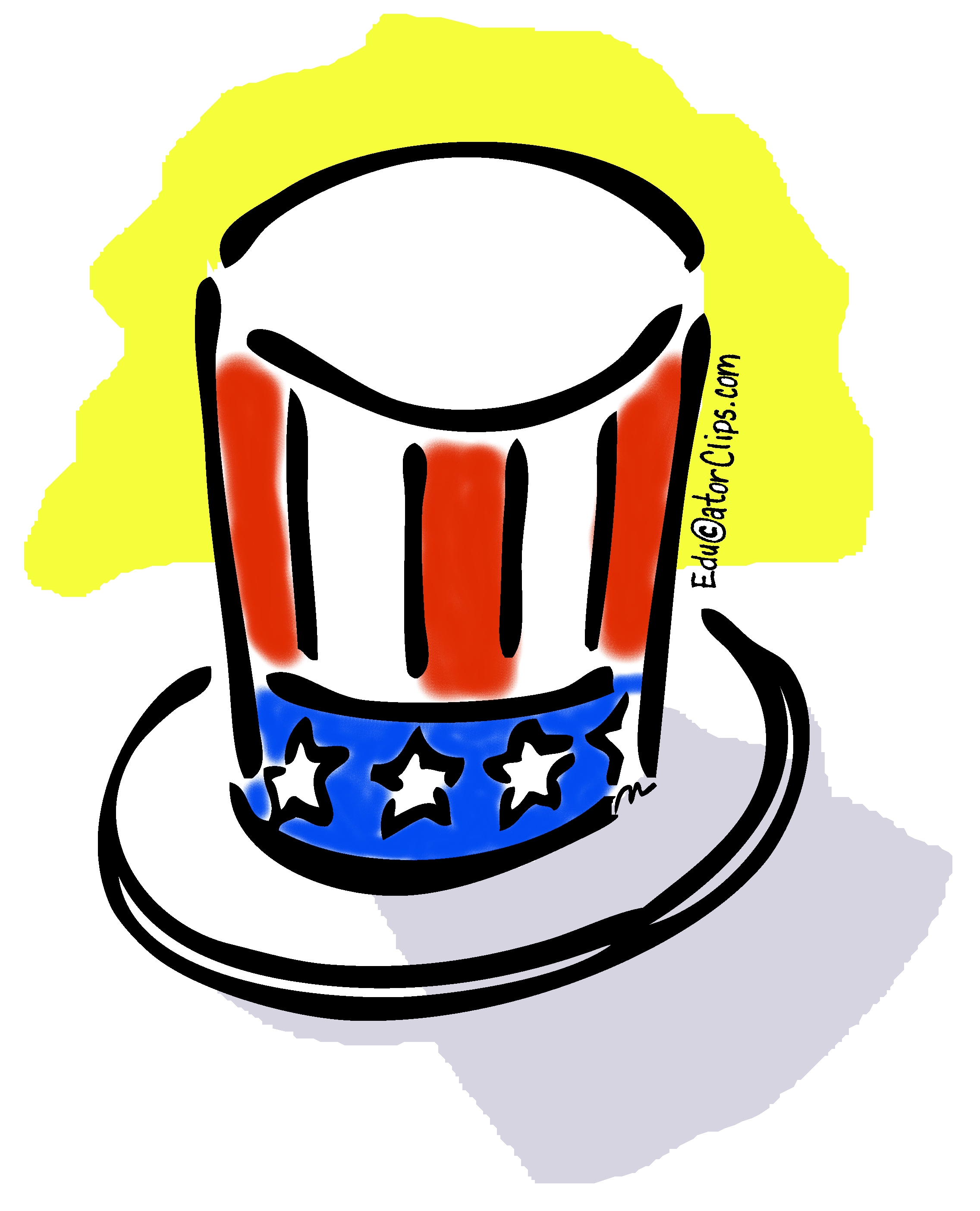 Uncle Sam Hat Clip Art