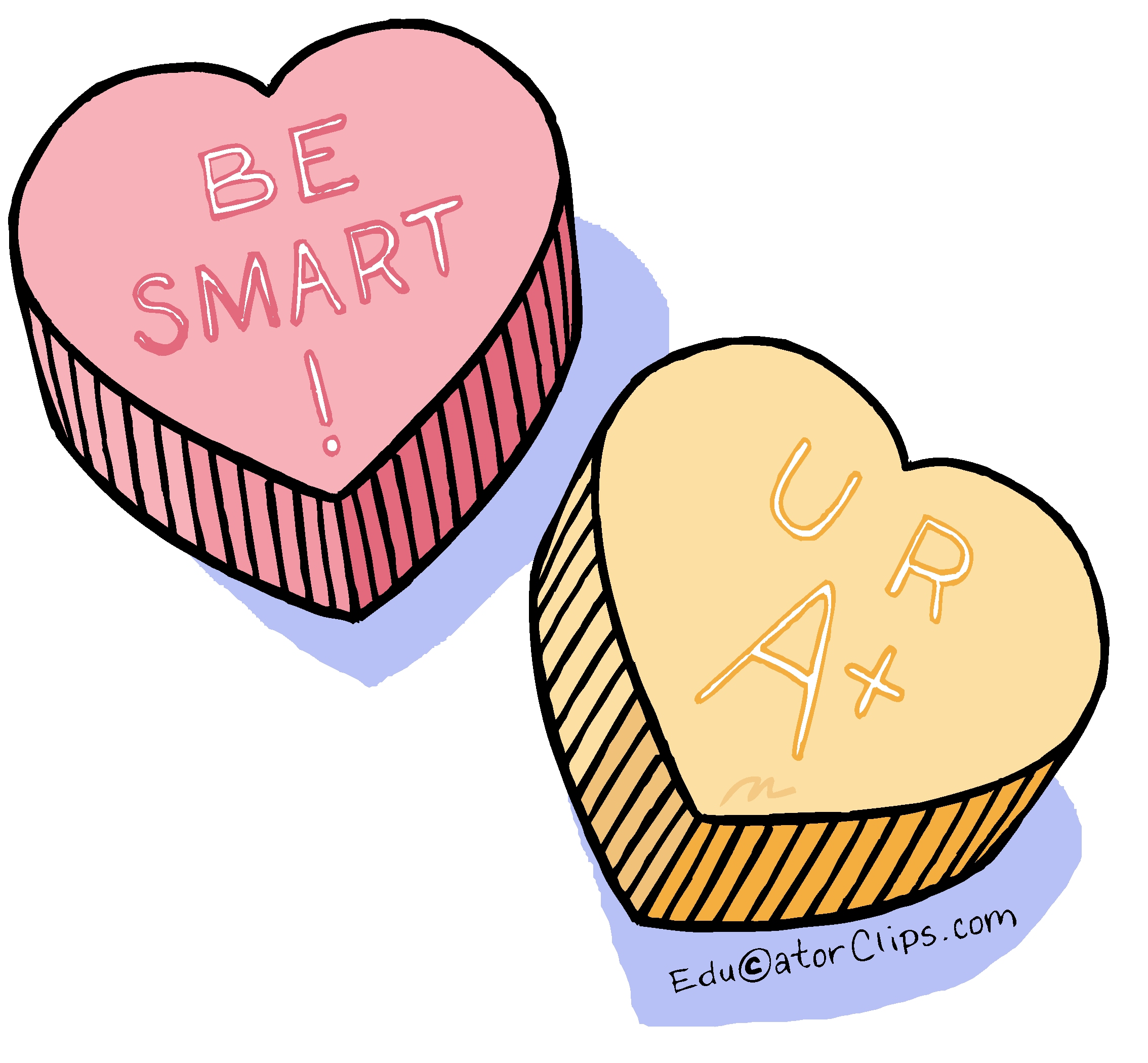 Valentine Heart Candy Clip Art