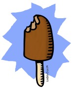 Chocolate Ice Cream Bar clip art link thumbnail