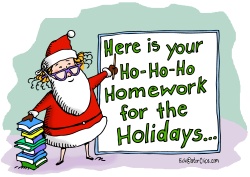 Holiday Homework Clip Art link thumbnail
